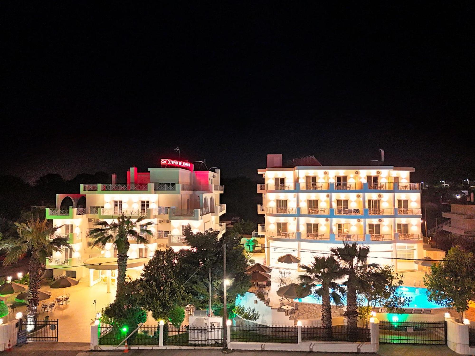 Olympion Melathron Hotel Platamonas Eksteriør billede
